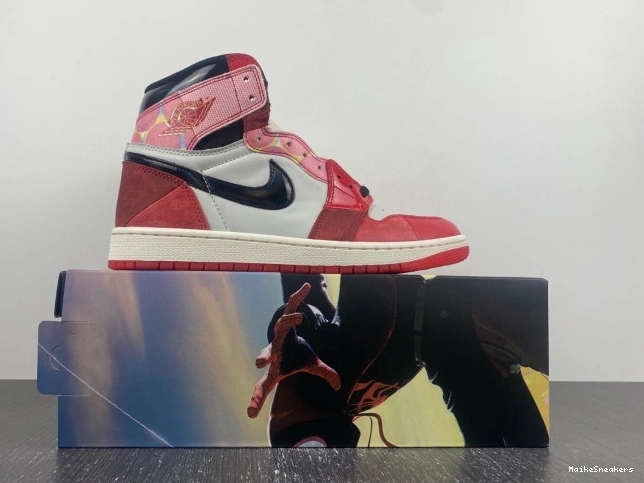 MaikeSneakers Jordan Spider-Man DV1748-601 OG High Spider-Verse 1 the Across 0713